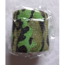 Cohäsive (selbsthaftende) Bandage - 5,0 cm - Camouflage grün